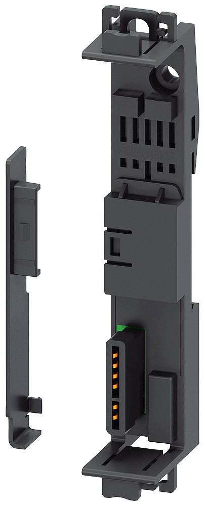 [Imagem TERMINADOR BASE 17,5MM PARA MÓDULO 3RK19011YA01 SIEMENS]