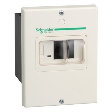 [Imagem do produto COFRE PARA DISJUNTORES MOTORES TERMOMAGNÉTICOS DO TIPO A ENCAIXAR. GV2MP02 SCHNEIDER]