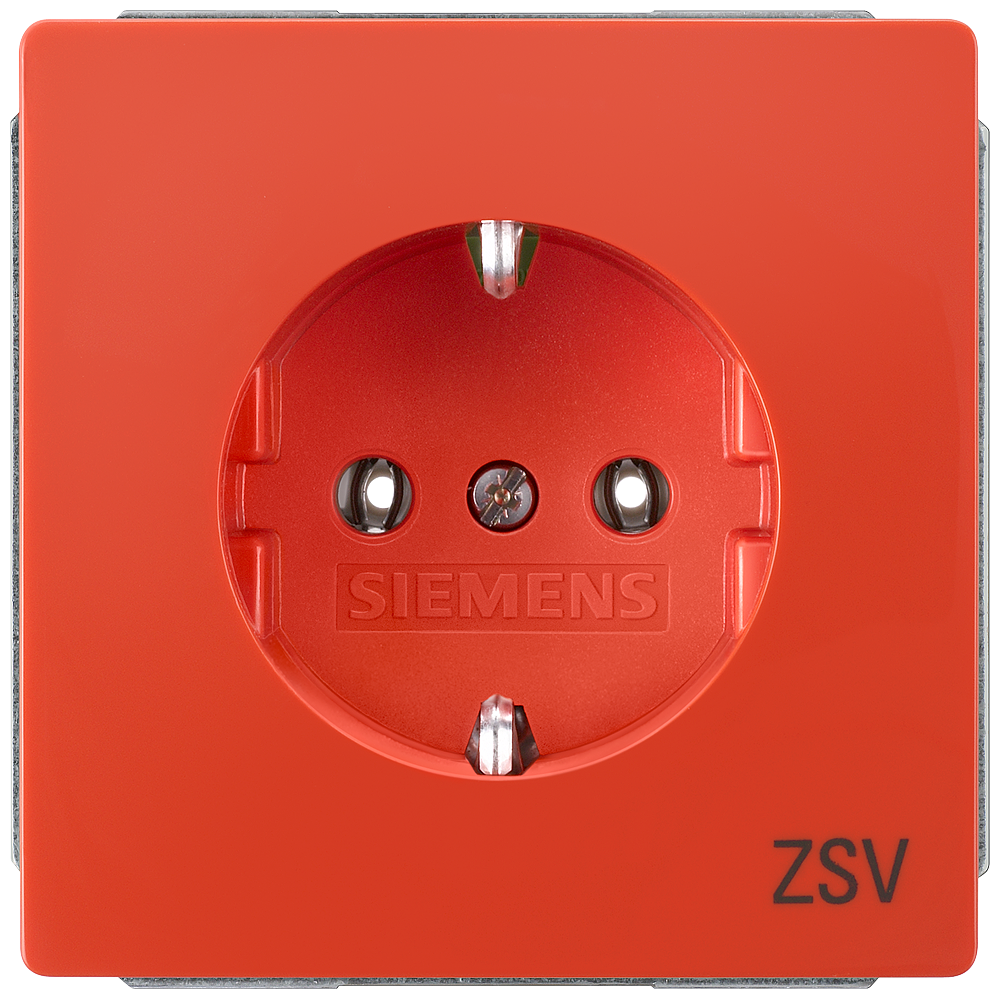 TOMADA COM IMPRESSÃO ZSV LARANJA 5UB1827 SIEMENS