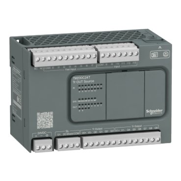 [Imagem do produto CONTROLADOR LOGICO PROGRAMÁVEL MODICON M200, 24 E/S TM200C24T SCHNEIDER]