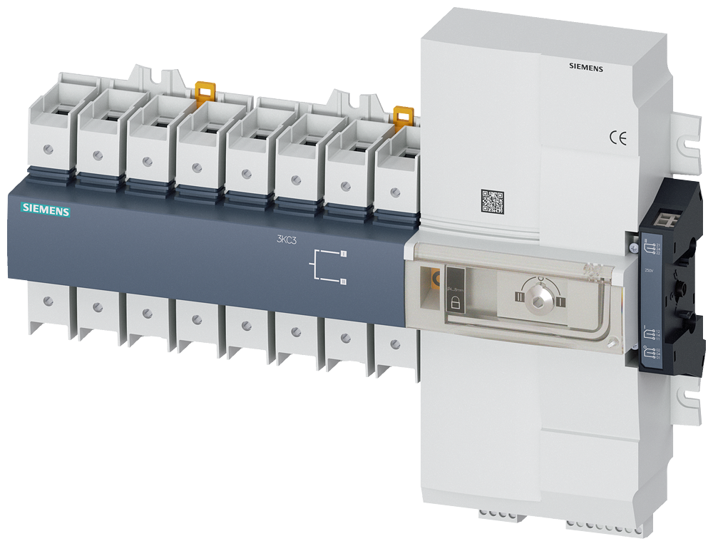 EQUIPAMENTO DE COMUTAÇÃO DE TRANSFERÊNCIA AUTOMÁTICA 3KC ACIONADO R 3KC34262AA220AA3 SIEMENS