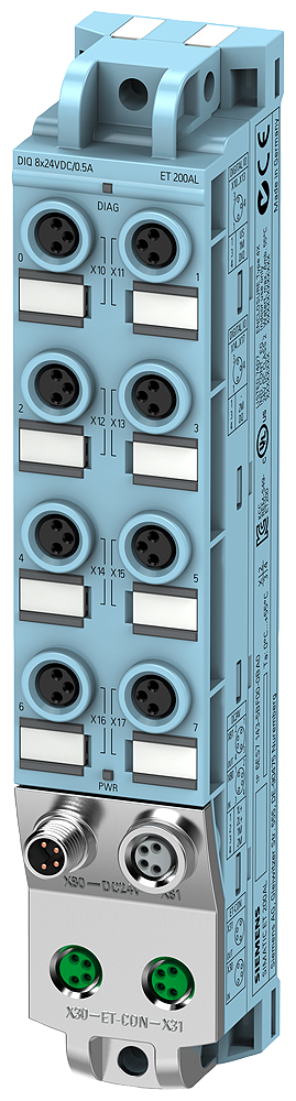 [Imagem ET 200AL: BASE BU-SEND P CONEC ET200SP 6ES71415BF000BA0 SIEMENS]