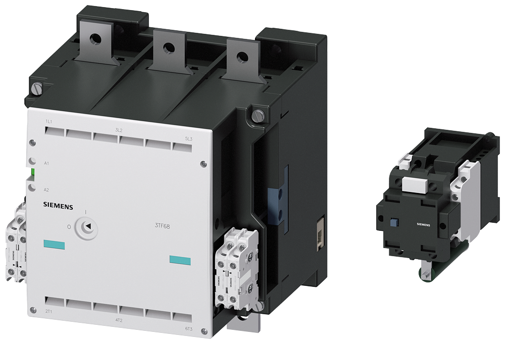 CONTATOR TAM. 14 DE 3 POLOS AC-3 335KW 400/380V (690V) (3NO+3NC) 3TC4417-4A 3TF68331DP4 SIEMENS