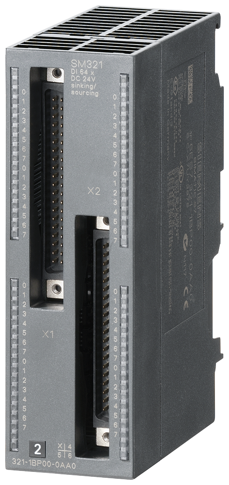 [Imagem MÓDULO DE ENTRADA DIGITAL SM 321 64DI 24VCC SIMATIC S7-300 6ES73211BP000AA0 SIEMENS]