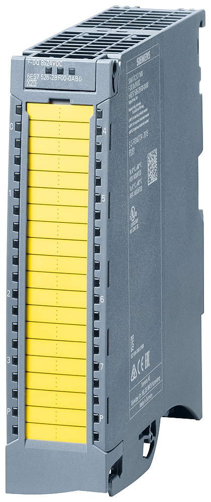 [Imagem MÓDULO DE SAÍDA DIGITAL F. F-DQ 8X 24V DC 2A PPM PROFISAFE SIMATIC S7-1500 6ES75262BF000AB0 SIEMENS]