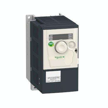 [Imagem INVERSOR DE FREQUÊNCIA TRIFÁSICO 0,18KW 1,5A 200/240V 50/60HZ ATV312H018M3 SCHNEIDER]