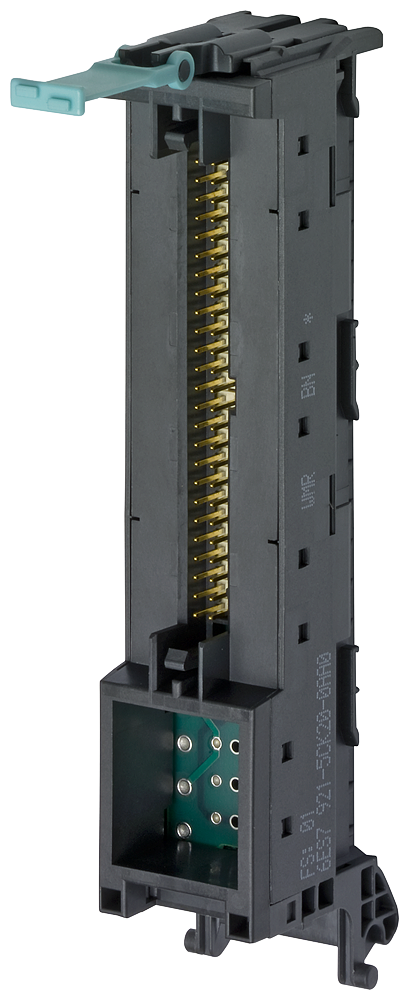 [Imagem MÓDULO DE CONEXÃO FRONTAL PARA SIMATIC S7-1500, ANALÓG. IOS, 50 P. CABO LIG. 6ES79215CK200AA0 SIEMENS]