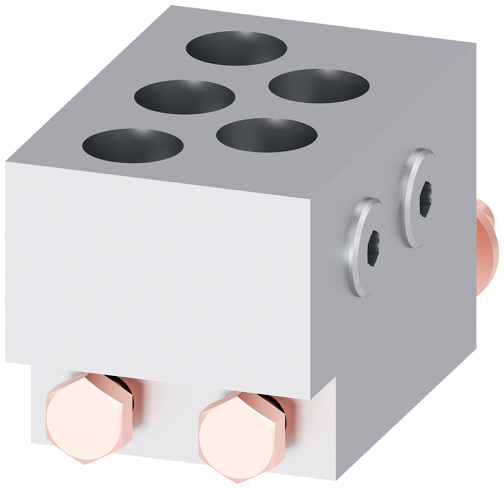 TERMINAL PARA CONDUTOR DE SEÇÃO CIRCULAR TC7.3 5X 300 - 600 KCMIL CU PARA 5 3VA98710JE53 SIEMENS