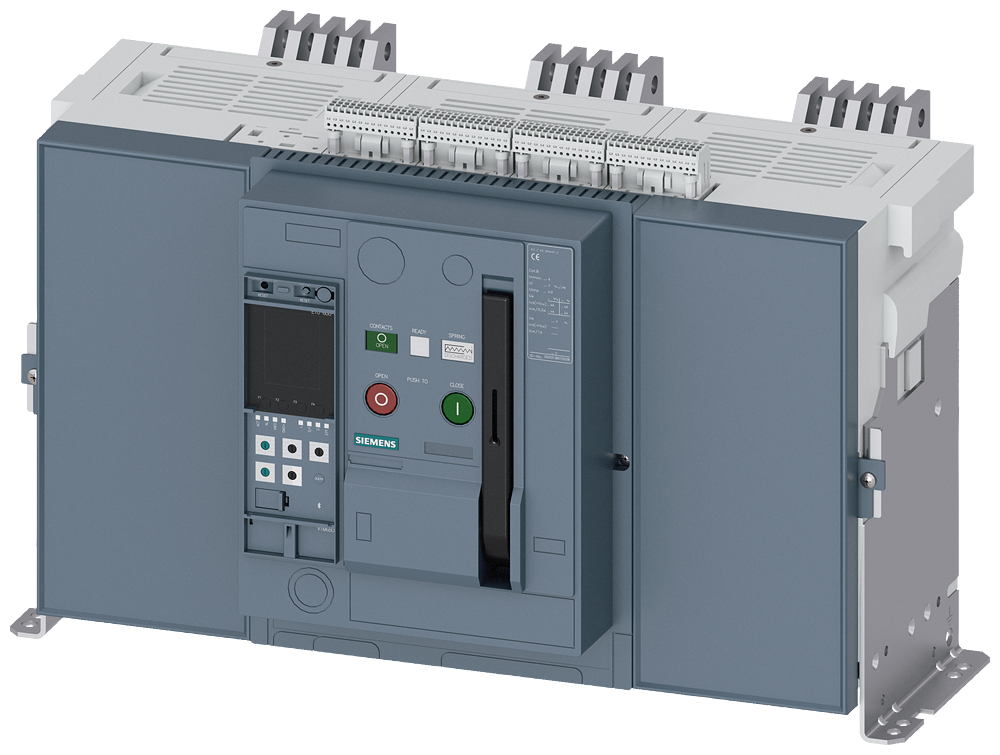 DISJUNTOR DE POTÊNCIA DE MONTAGEM FIXA IEC 60947-2 TAMANHO DA ESTRUTURA 3 3WA13635AE014EA4-ZS07T40 SIEMENS