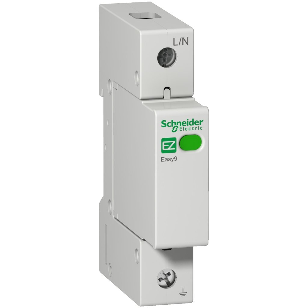 [Imagem PROTETOR DE SURTO EASY9 1P 20KA CLASSE II EZ9L33120 SCHNEIDER]