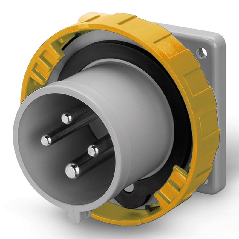 [Imagem do produto PLUGUE EMBUTIR 32A 3P+T 4H 100-130V 248.3291 SCAME]