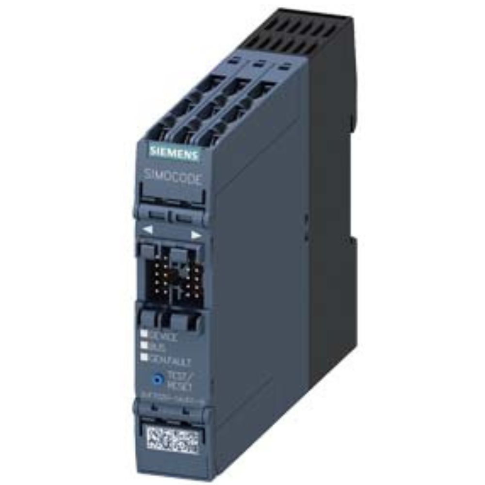 [Imagem MÓDULO UNIDADE BÁSICA SIMOCODE PRO S PROFIBUS DP INTERFACE 1.5 MBIT/S 4I/2O 110/240V AC/DC 3UF70201AU010 SIEMENS]