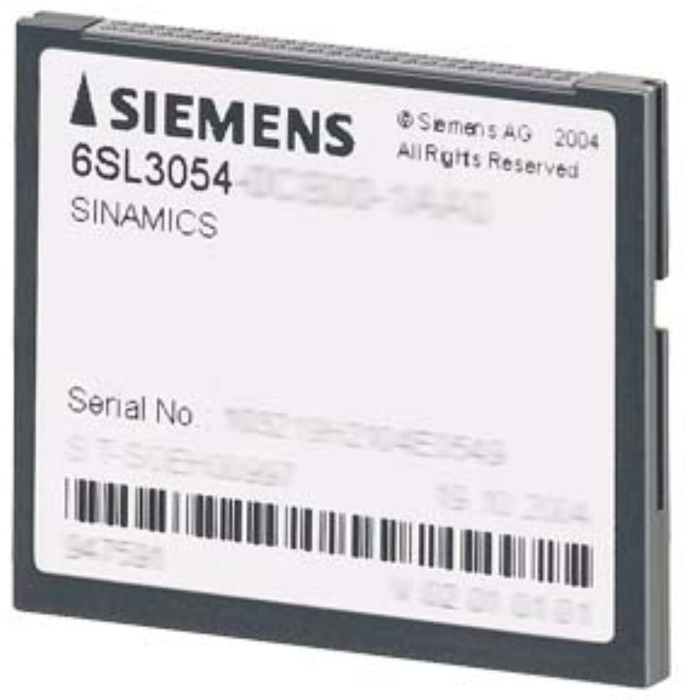 [Imagem CARTÃO DE MEMÓRIA COMPACTFLASH V5.2 SERVICE SINAMICS S120 6SL30540FC301BA0 SIEMENS]