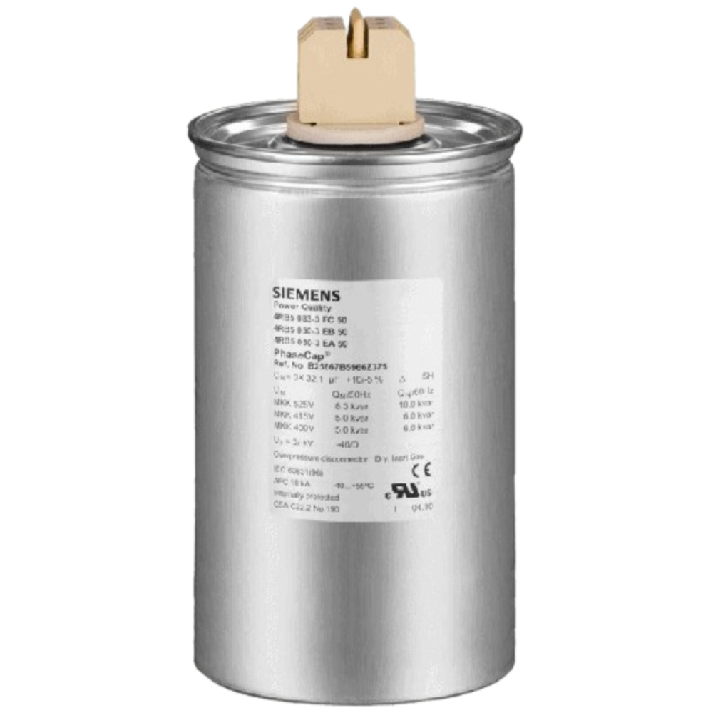 CAPACITOR VENTILADOR 12UF 400V 6SY70000AC35 SIEMENS