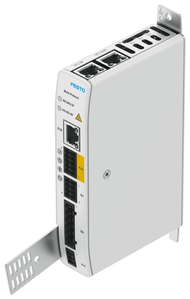 [Imagem REGULADOR DE SERVOACIONAMENTO 300W 8A 24/48V 20HZ IP20 CMMTSTC81CPN50 FESTO]