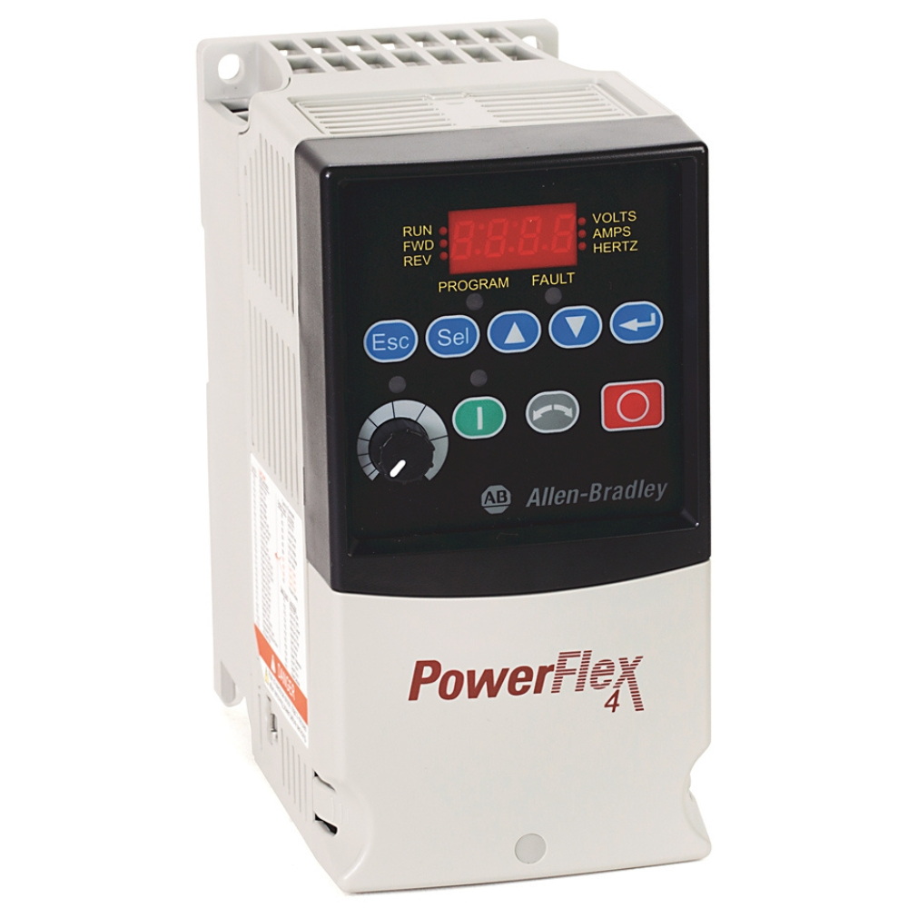 [Imagem INVERSOR DE FREQUÊNCIA TRIFÁSICO 2,2KW 6A 380/480V 50/60HZB POWERFLEX 22AD6P0N104 ROCKWELL ALLEN BRADLEY]
