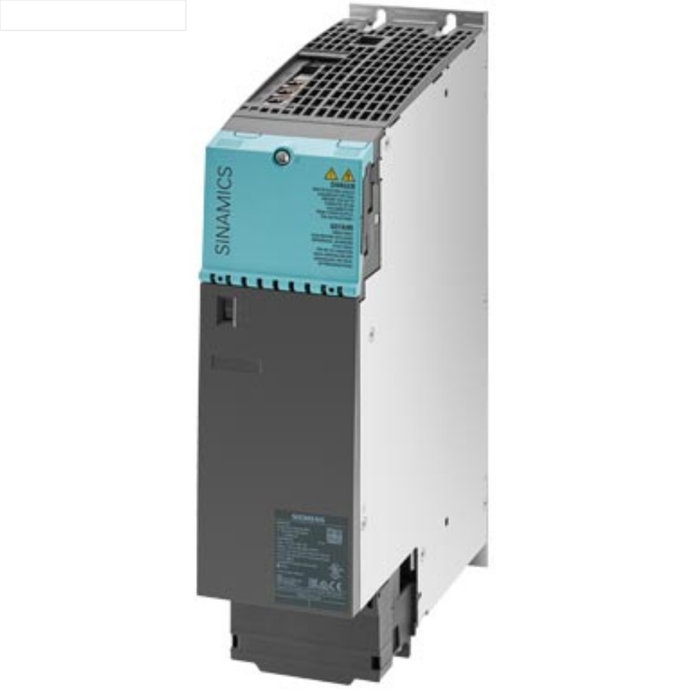 [Imagem INVERSOR DE FREQUÊNCIA TRIFÁSICO 2X9,7KW 2X18A 510/720V 50/60HZ SINAMICS S120 6SL31202TE218AC0 SIEMENS]