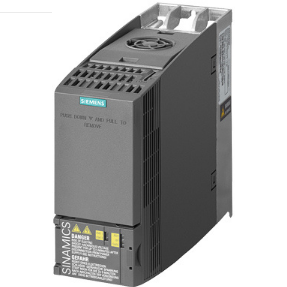 [Imagem INVERSOR DE FREQUÊNCIA TRIFÁSICO 0,55KW 1,70A 380/480V 47/63HZ PROFINET-PN SINAMICS G120C 6SL32101KE118UF2 SIEMENS]