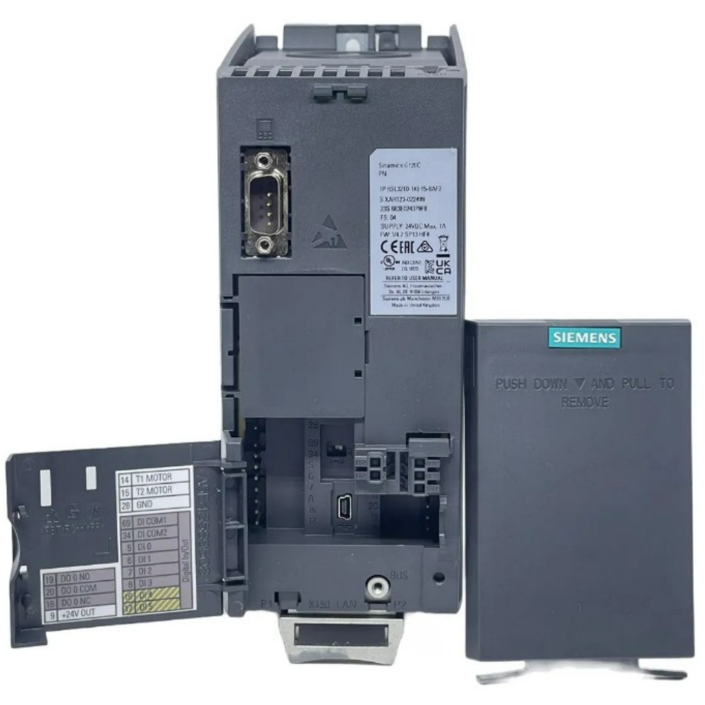 INVERSOR DE FREQUÊNCIA TRIFÁSICO 1,1KW 3,1A 380/480V 47/63HZ RFI PROFINET-PN SINAMICS G120C 6SL32101KE132AF2 SIEMENS acionamentos-inversor-de-frequencia-6SL32101KE132AF2 (3).png