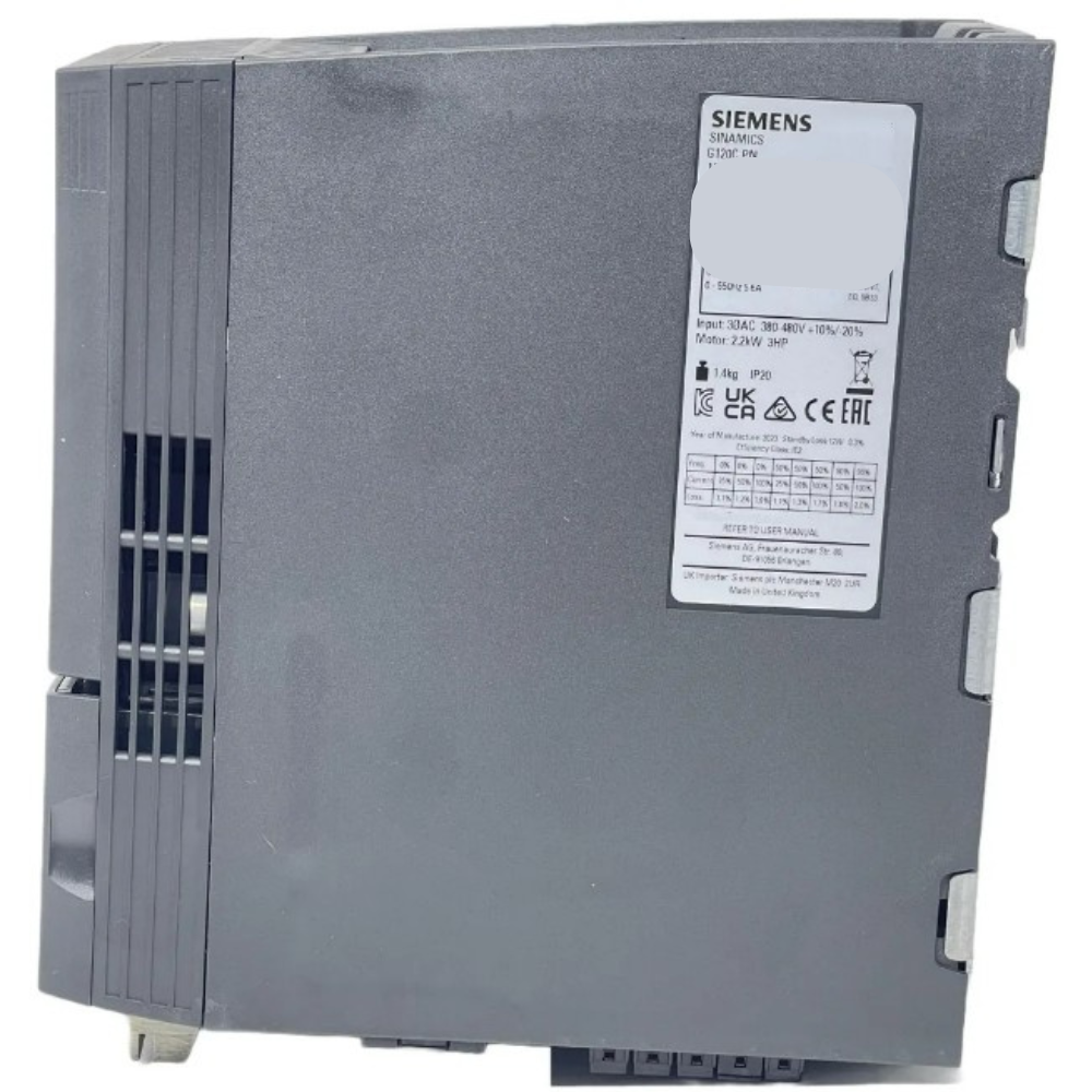 INVERSOR DE FREQUÊNCIA TRIFÁSICO 1,1KW 3,1A 380/480V 47/63HZ 6SL32101KE132AP2 SIEMENS acionamentos-inversor-de-frequencia-6SL32101KE132AP2 (5).png