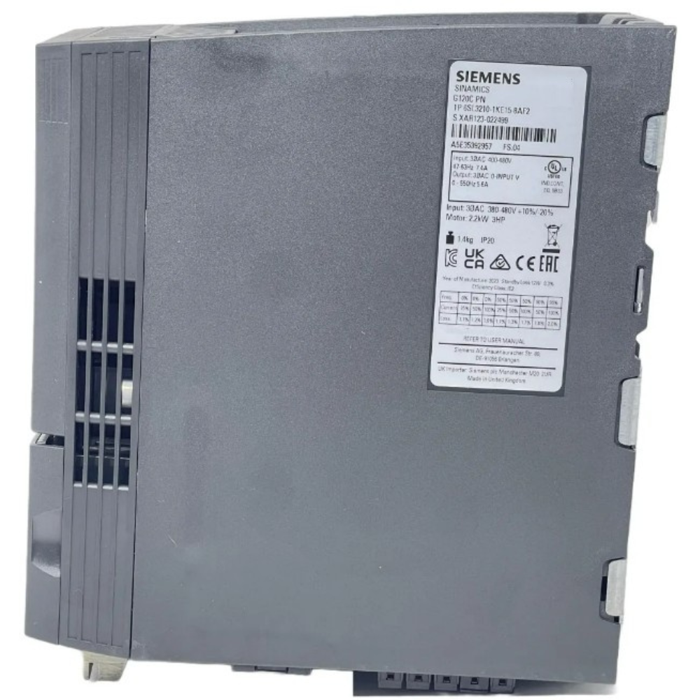 INVERSOR DE FREQUÊNCIA TRIFÁSICO G120C 1,1KW 3,1A 380/480V 47/63HZ PROFIBUS-DP 6SL32101KE132UP2 SIEMENS acionamentos-inversor-de-frequencia-6SL32101KE132UP2 (5).png