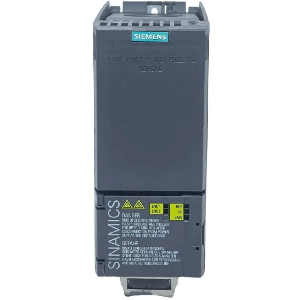 INVERSOR DE FREQUÊNCIA TRIFÁSICO 2,2KW 5,6A 380/480V 47/63HZ 6SL32101KE158UP2 SIEMENS acionamentos-inversor-de-frequencia-6SL32101KE158UP2 (2).png