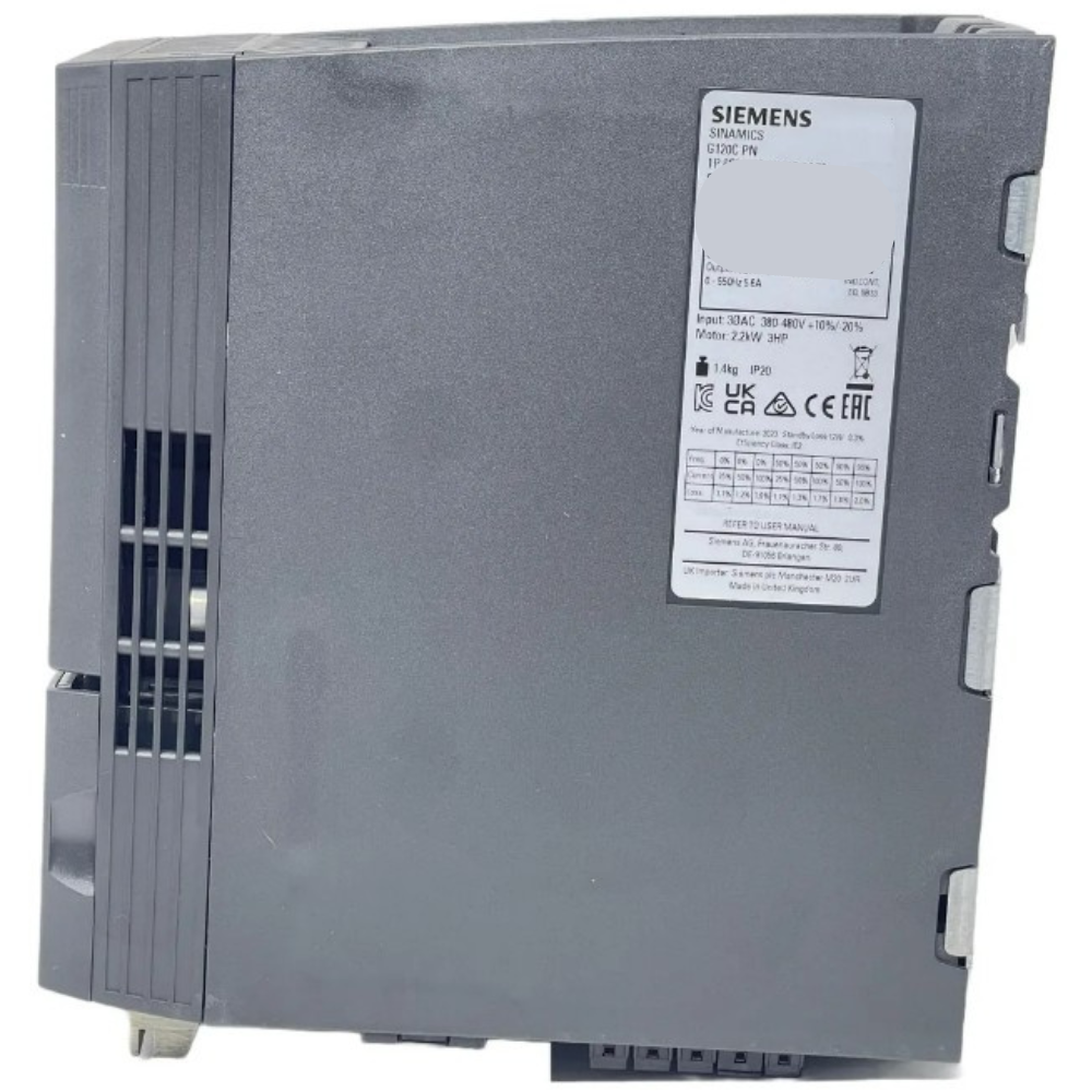 INVERSOR DE FREQUÊNCIA TRIFÁSICO 2,2KW 5,6A 380/480V 47/63HZ 6SL32101KE158UP2 SIEMENS acionamentos-inversor-de-frequencia-6SL32101KE158UP2 (5).png