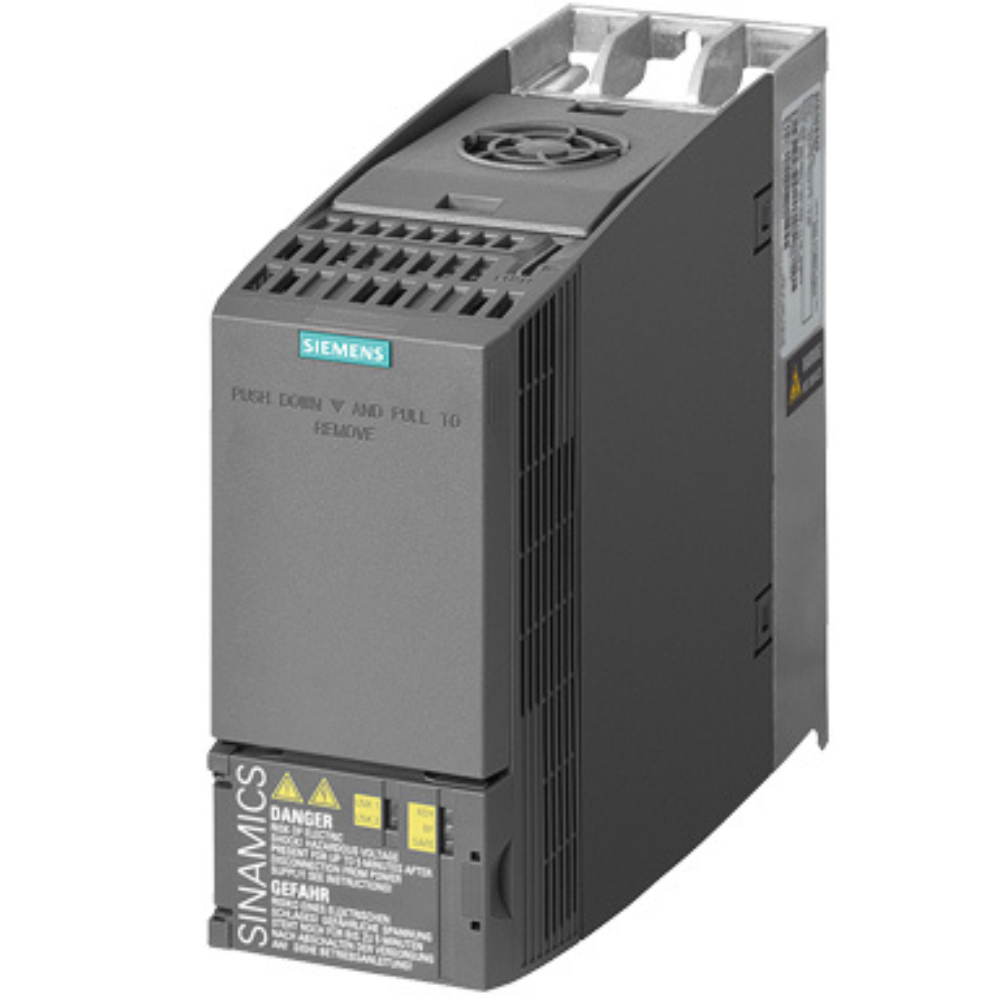[Imagem INVERSOR DE FREQUÊNCIA TRIFÁSICO 2,2KW 5,6A 380/480V 47/63HZ 6SL32101KE158UP2 SIEMENS]