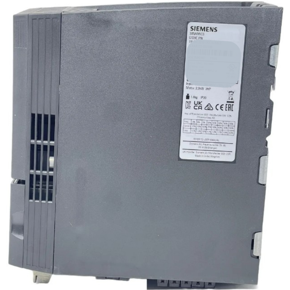 INVERSOR DE FREQUÊNCIA TRIFÁSICO 3KW 7,3A 380/480V 47/63HZ 6SL32101KE175UB1 SIEMENS acionamentos-inversor-de-frequencia-6SL32101KE175UB1 (5).png