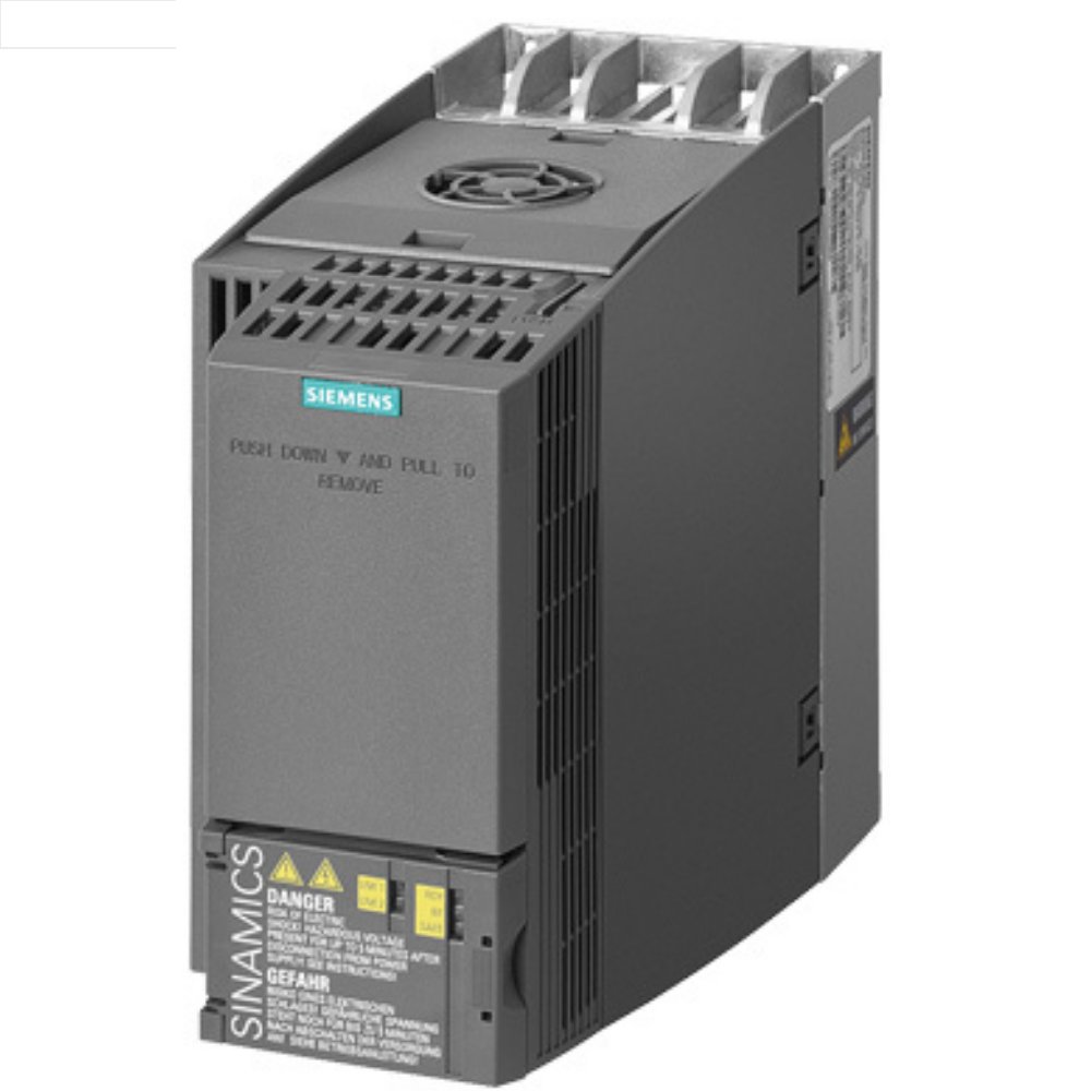 [Imagem INVERSOR DE FREQUÊNCIA TRIFÁSICO 7,5KW 16,5A 380/480V 47/63HZ RFI PROFINET-PN 6SL32101KE217AF1 SIEMENS]