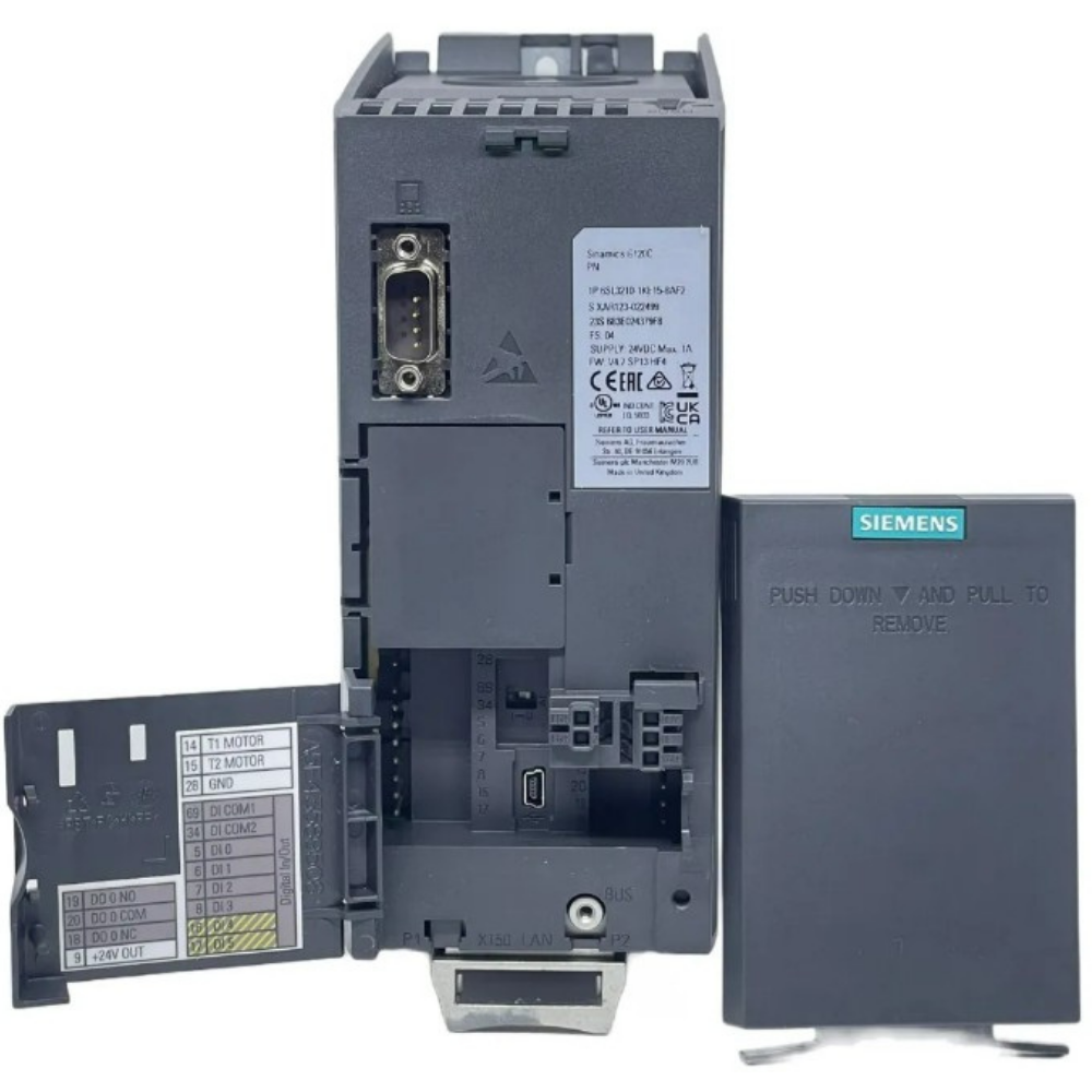 INVERSOR DE FREQUÊNCIA TRIFÁSICO 7,5KW 16,5A 380/480V 47/63HZ PROFINET-PN 6SL32101KE217UF1 SIEMENS acionamentos-inversor-de-frequencia-6SL32101KE217UF1 (3).png