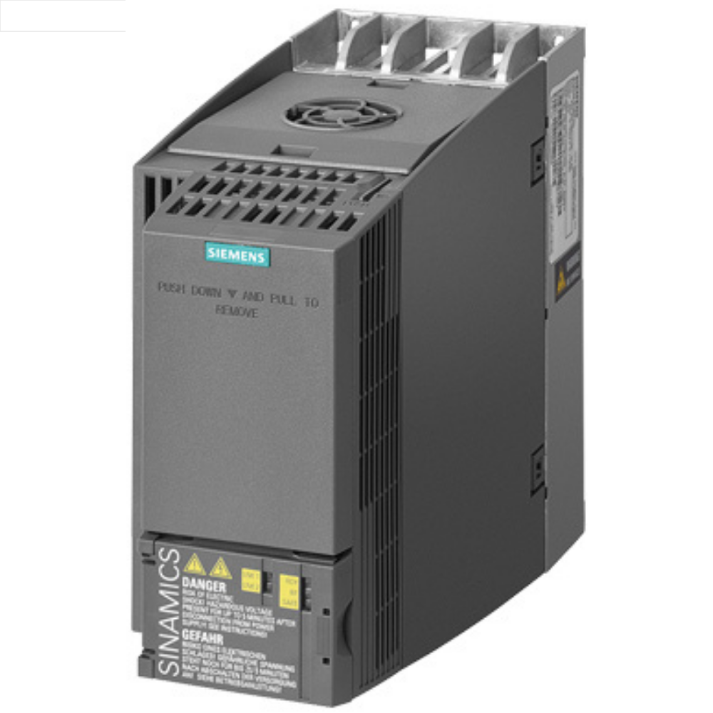 [Imagem INVERSOR DE FREQUÊNCIA TRIFÁSICO 7,5KW 16,5A 380/480V 47/63HZ PROFINET-PN 6SL32101KE217UF1 SIEMENS]