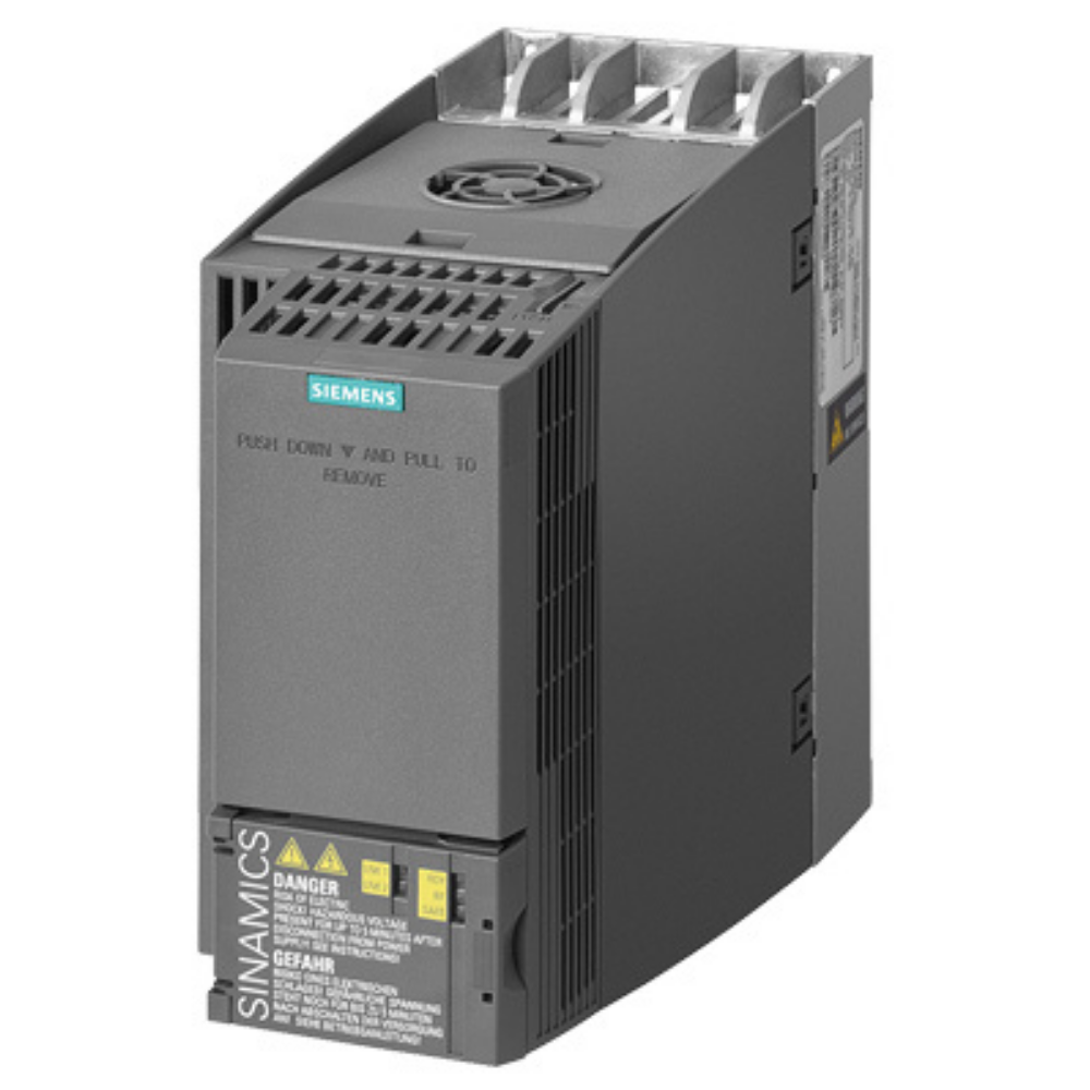 [Imagem INVERSOR DE FREQUÊNCIA TRIFÁSICO 7,5KW 16,5A 380/480V 47/63HZ 6SL32101KE217UP1 SIEMENS]