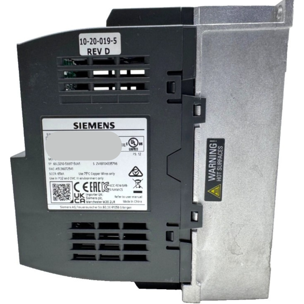 INVERSOR DE FREQUÊNCIA MONOFÁSICO/TRIFÁSICO V20 0,75KW 4,2A 200/240V 47/63HZ 6SL32105BB175BV1 SIEMENS acionamentos-inversor-de-frequencia-6SL32105BB175BV1 (5).png