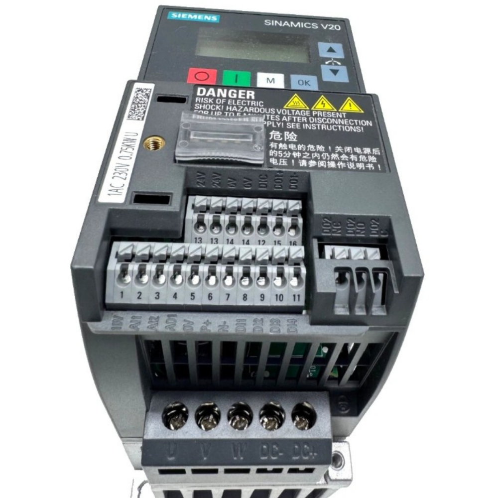 INVERSOR  DE FREQUÊNCIA MONOFÁSICO/TRIFÁSICO 0,75KW 4,2A 200/240V 47/63HZ 6SL32105BB175UV1 SIEMENS acionamentos-inversor-de-frequencia-6SL32105BB175UV1 (2).png