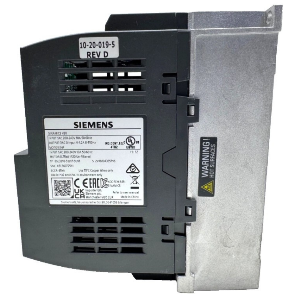 INVERSOR  DE FREQUÊNCIA MONOFÁSICO/TRIFÁSICO 0,75KW 4,2A 200/240V 47/63HZ 6SL32105BB175UV1 SIEMENS acionamentos-inversor-de-frequencia-6SL32105BB175UV1 (5).png