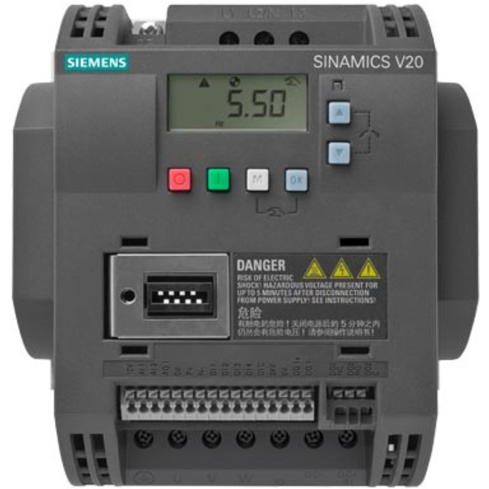 [Imagem INVERSOR DE FREQUÊNCIA TRIFÁSICO 11KW 25A 380/480V 47/63HZ 6SL32105BE311UV0 SIEMENS]