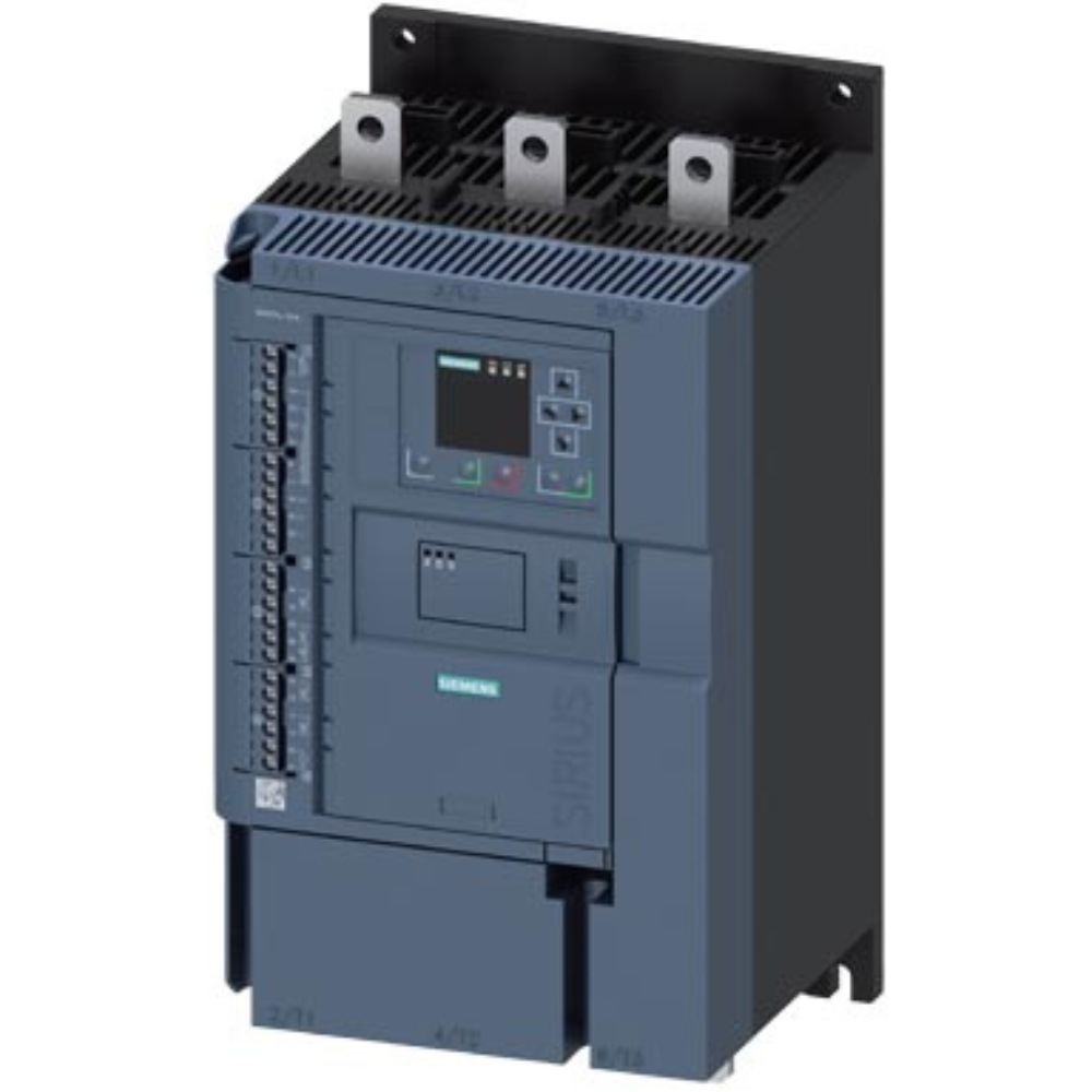 [Imagem CHAVE DE PARTIDA SUAVE TRIFÁSICO 132KW 250A 200/480V 50/60HZ 3RW55446HA14 SIEMENS]