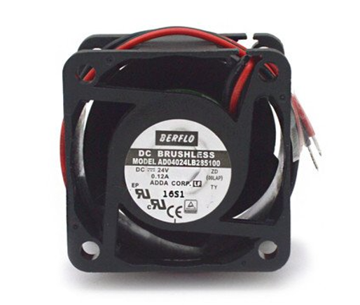 [Imagem VENTILADOR 40X40X28 24V 0.12A BERFLO ( AD0424LB285100)]