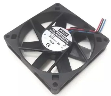 [Imagem MICROVENTILADOR 3200RPM 80X80X15 24VCC 0,10A AD0824HBD76 ADDA/BERFLO]