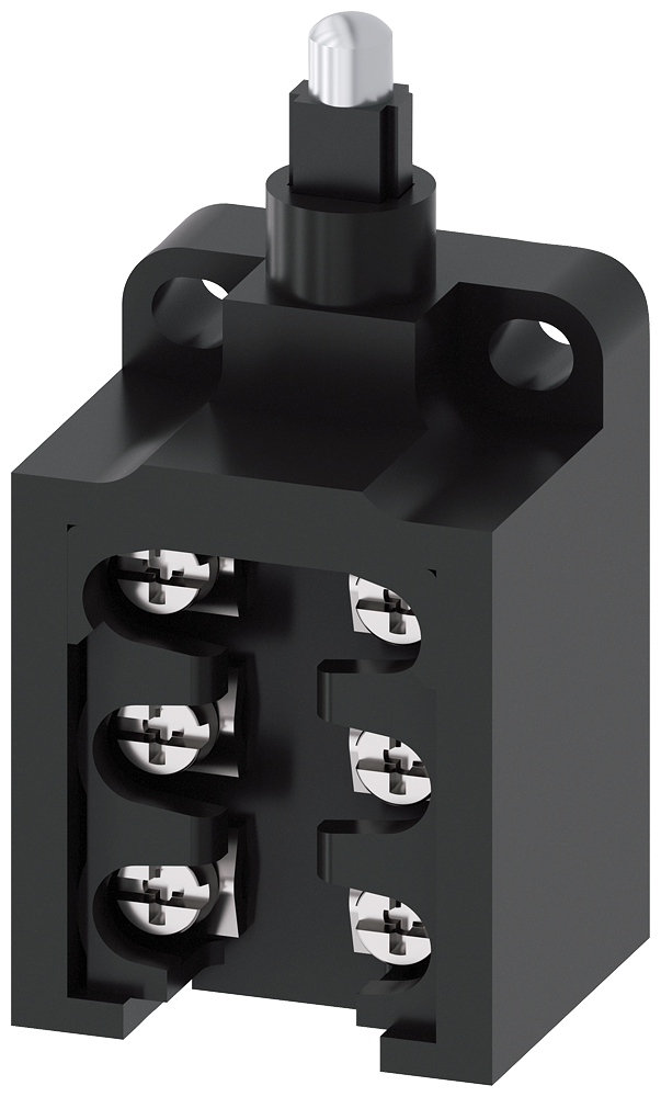 [Imagem do produto CHAVE DE POSIÇÃO C. DE PLÁSTICO 30MM 2NA/1NF CONTATOS DE ARRASTE 3SE52500PC05 SIEMENS]