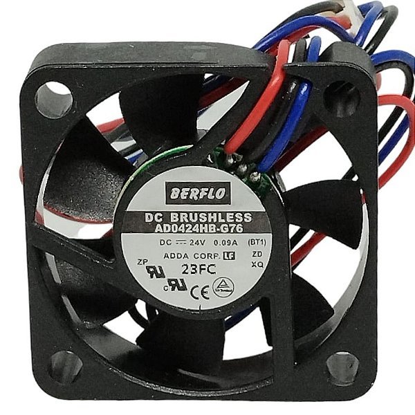 [Imagem VENTILADOR 40X40X10 24VDC ( AD042HBG76) BERFLO]