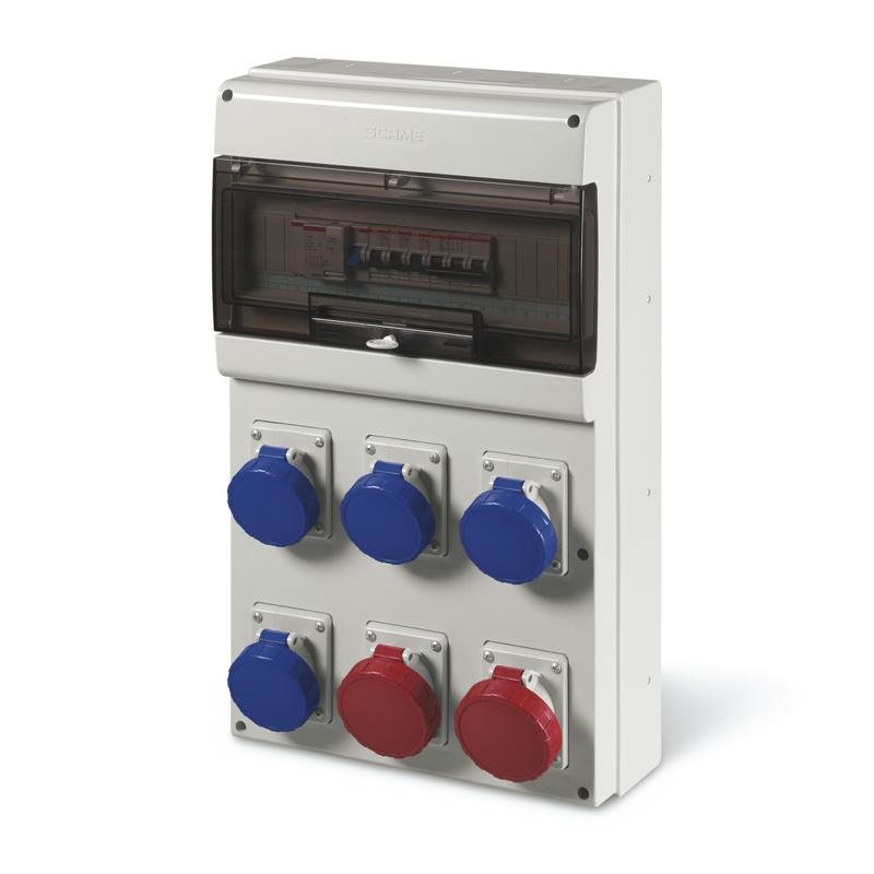 [Imagem do produto QUADRO DE DISTRIBUIÇÃO  550 IP66 671.6546-701 SCAME]