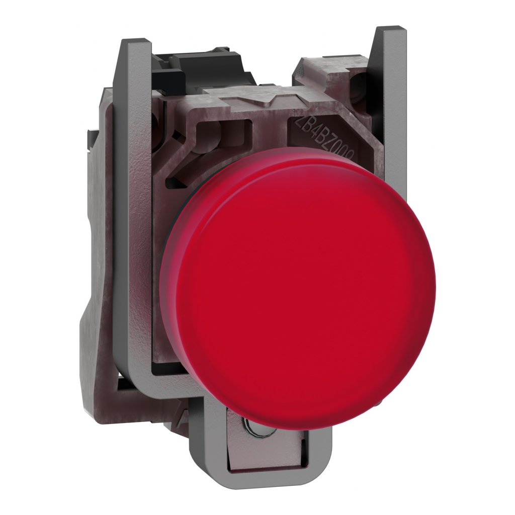 [Imagem SINALIZADOR MODULAR Ø22MM METÁLICO LED VERMELHO 110/120VCA XB4BVG4 SCHNEIDER]