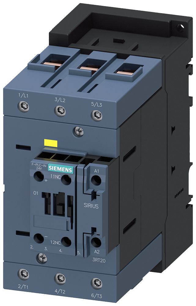 [Imagem do produto CONTATOR 3P 95A 21-33VCA/CC 1NF 50/60HZ 3RT20461SB30 SIEMENS]