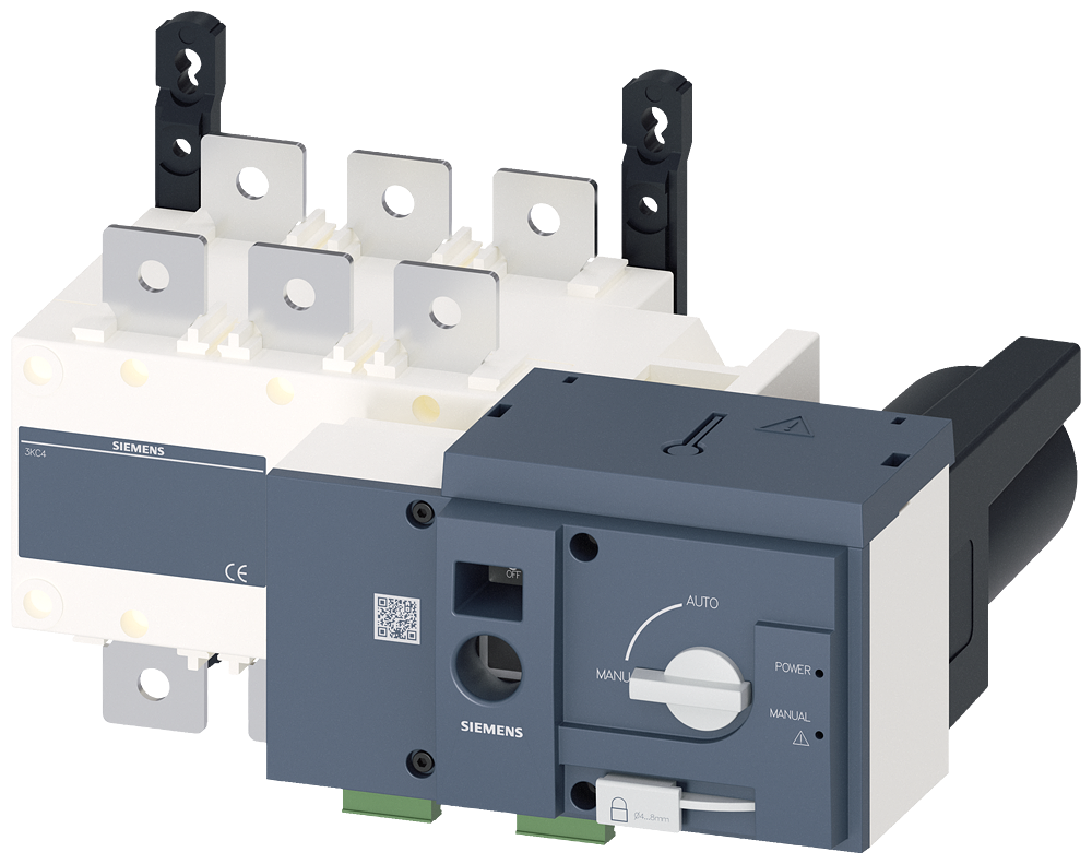 EQUIPAMENTO DE COMUTAÇÃO DE TRANSFERÊNCIA AUTOMÁTICA 3KC ACIONADO R 3KC43420DA210AA3 SIEMENS