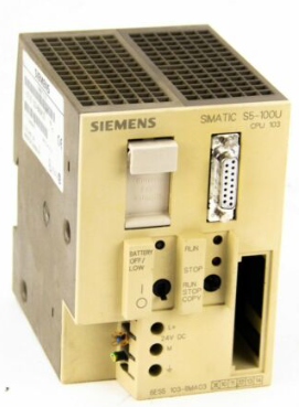 [Imagem do produto UNIDADE CENTRAL PROCESSAMENTO 24/9VCC CPU100 SIMATIC S5 6ES51008MA02 SIEMENS]