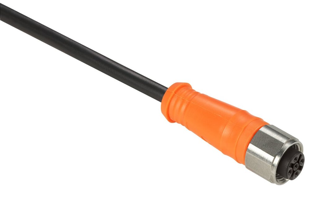 [Imagem CABO COM CONECTOR M12 RETO 4P 5M IP6  XZCPA1141L5 TELEMECANIQUE]
