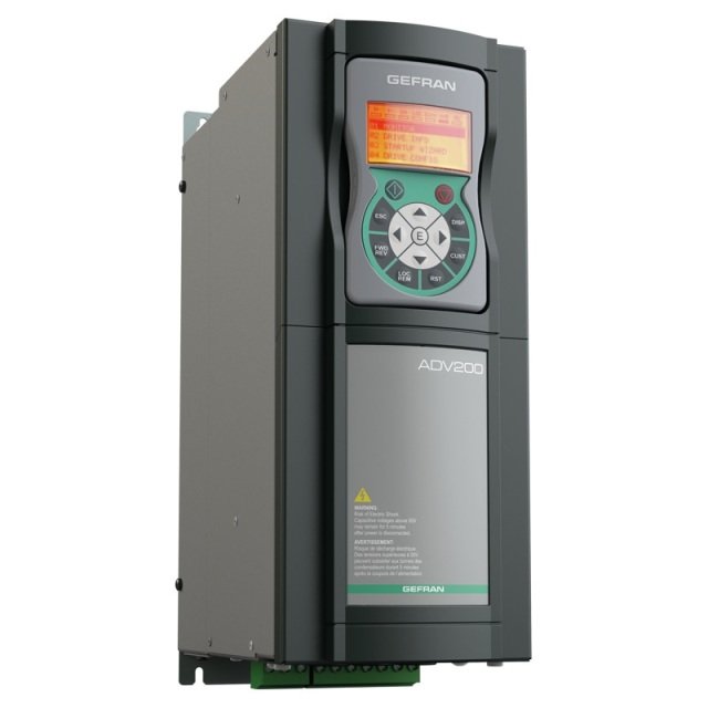 [Imagem INVERSOR DE FREQUÊNCIA TRIFÁSICO 110KW 189A 460V ADV61100KXX4 16994841 GEFRAN]