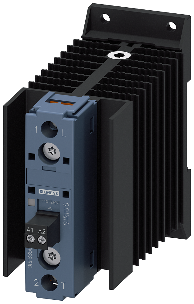 CONTATOR A SEMICONDUTOR DE 1 POLO CA 15/25 A/40 ºC 48-460 V/110-230 V CA CO 3RF33501BA24 SIEMENS